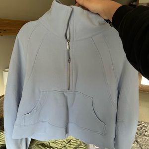 Lululemon funnel neck scuba